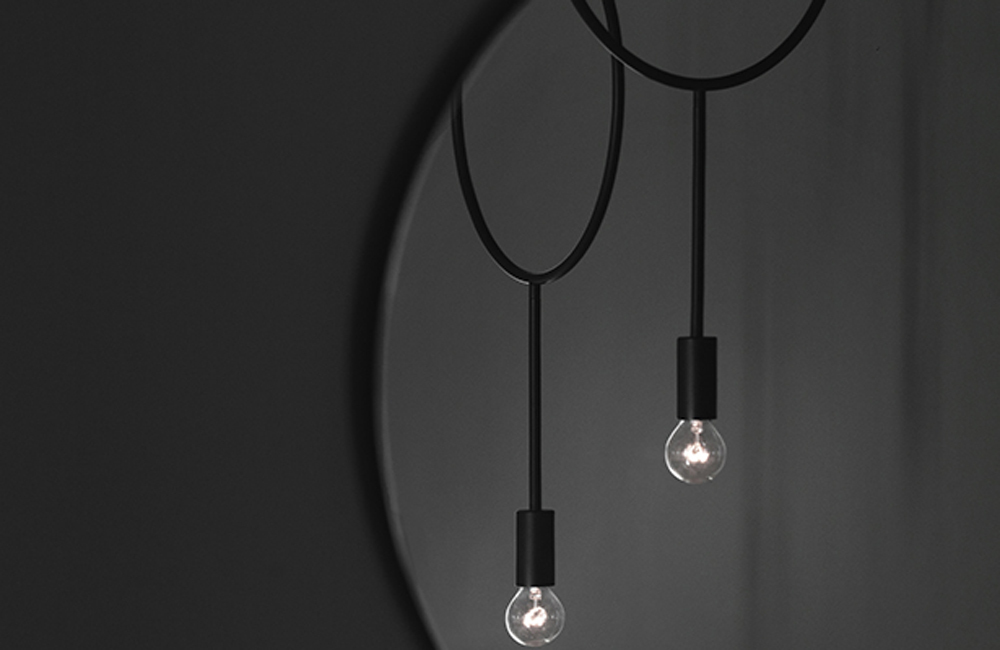 Circle Pendant Light - Dark Grey - <p>Modern Interpretation</p>