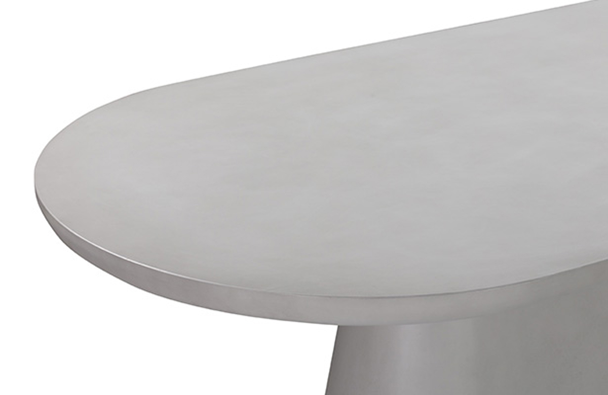 Calm Outdoor Dining Table 200Cm - Light Grey Concrete - Perfect for Outdoor Living