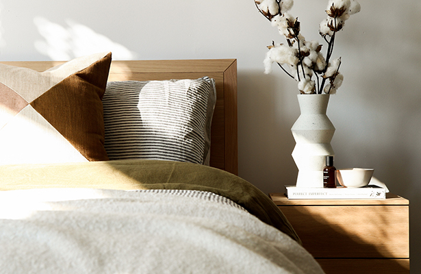 Harmony Bedside Table - Oak - More than just looks