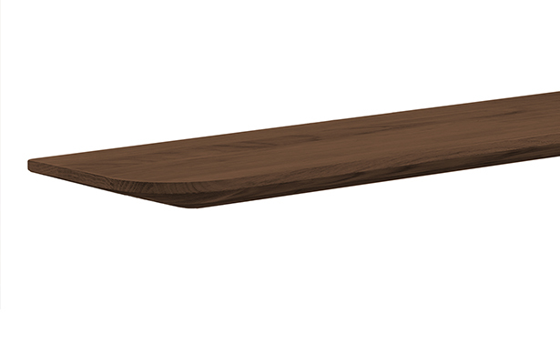 Light Wall Shelf 140cm - Walnut - The Small Details