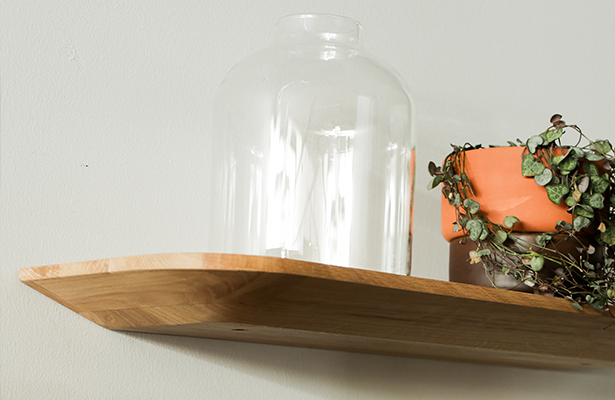 Light Wall Shelf 40cm - Oak - The Small Details