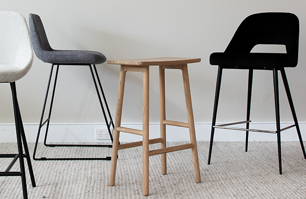 Loft Bar Stool - Oak - An Iconic Silhouette