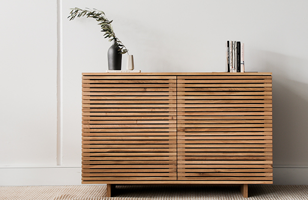 Linear Sideboard 1.2m - Oak - An Iconic Design