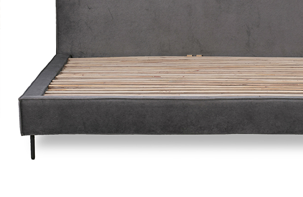 Trance King Bed - Opal 104 Charcoal - Enhanced comfort