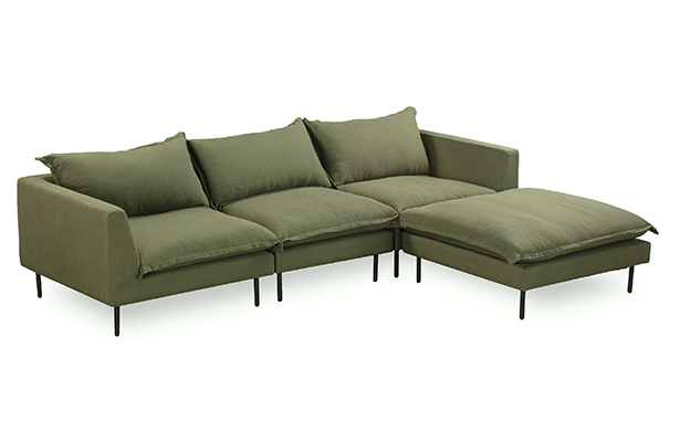 Seam Sofa Middle - Siena 505 Forest - Rest & Relax