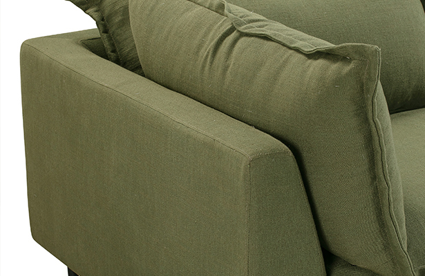 Seam Sofa Corner - Siena 505 Forest - Rest & Relax