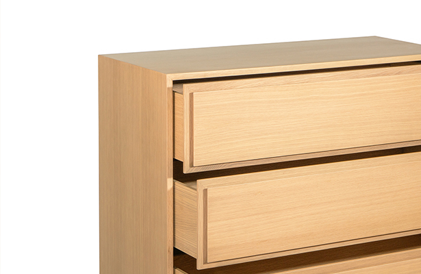 Waver Chest 3 Drawer - Oak - A Design Statement