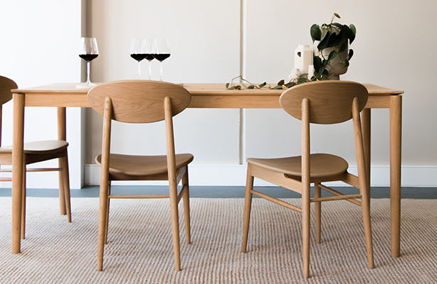 Icon Dining Chair - Oak - A Unique Profile