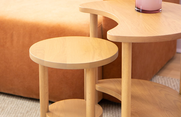 Lunar Nesting Tables - Oak - Perfectly Balanced