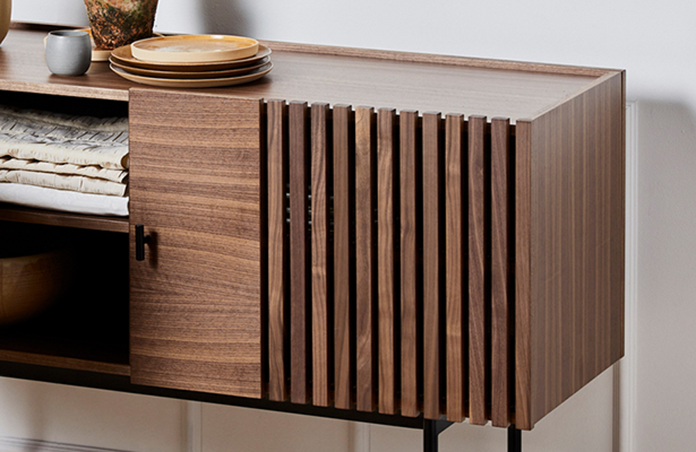 Array Sideboard 180cm - Walnut - <p>Stowed Away</p>