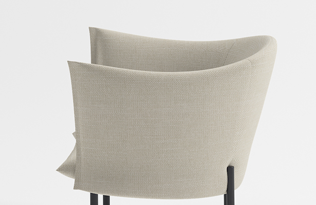 Lili Lounge Chair - Beige Silex 79 - Exploring New Perspectives