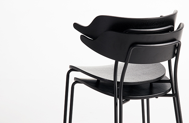 Mou Dining Chair - Black - Exploring New Perspectives