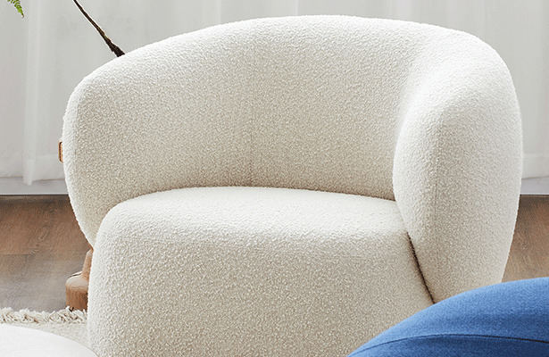 Swell Armchair - Maya Cream Boucle - Exploring New Perspectives