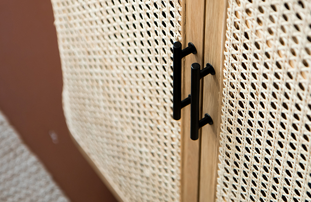 Embrace Rattan Cabinet - Natural - One of a Kind