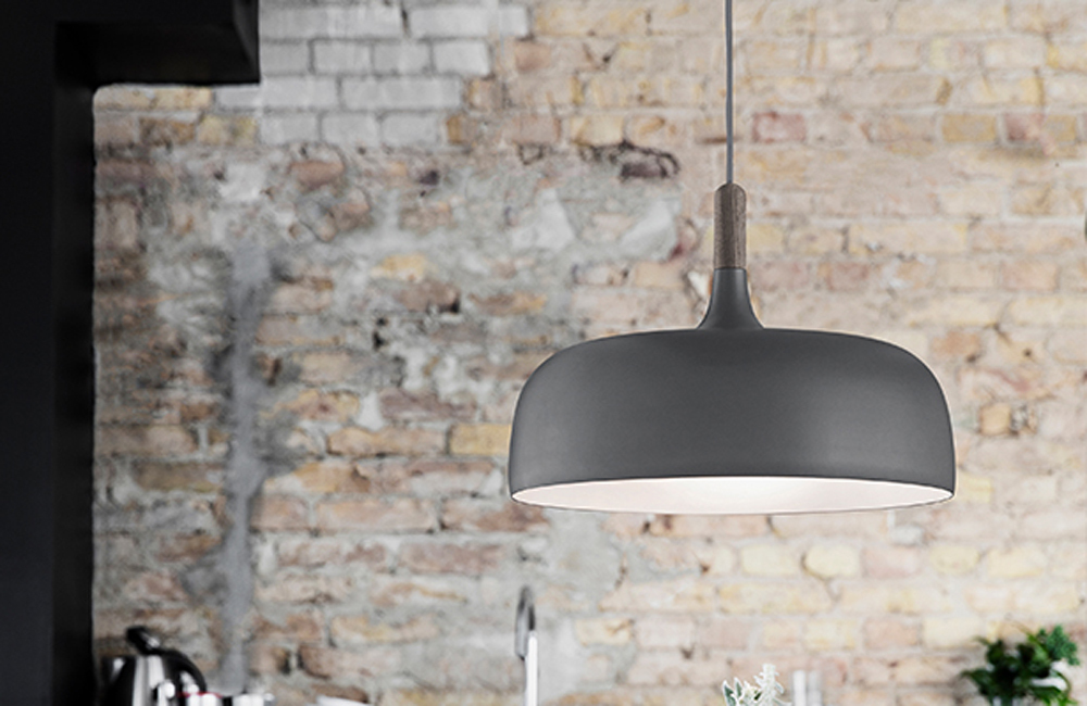 Acorn Pendant Light - Grey - <p>Carefully Crafted</p>