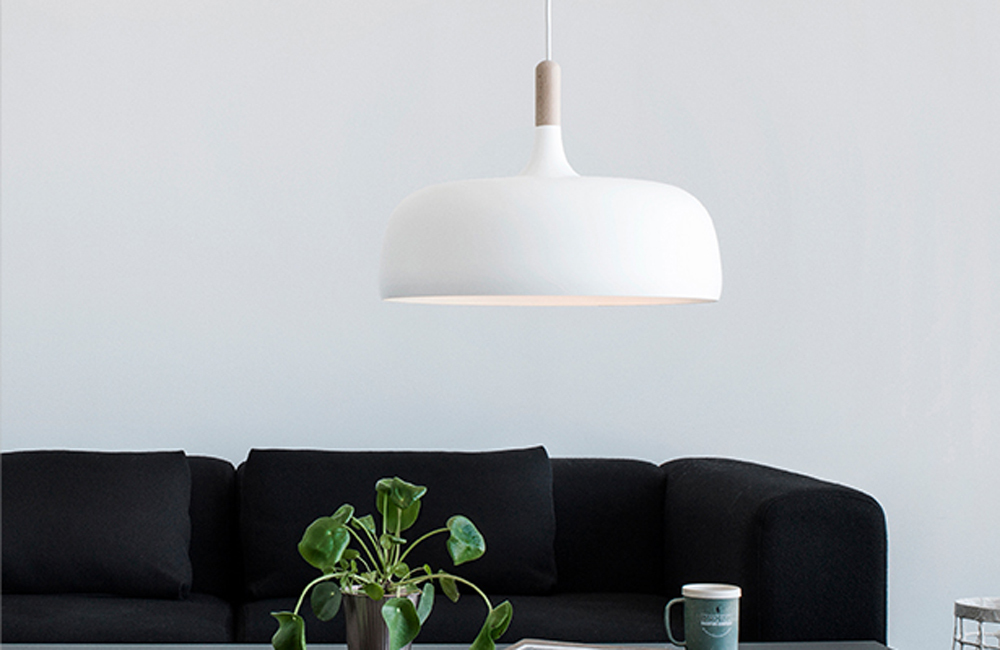 Acorn Pendant Light - Off White - <p>Carefully Crafted</p>