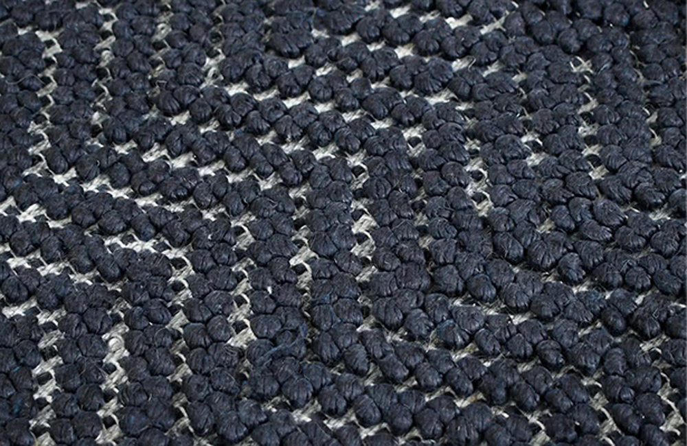 Caspian Rug - Charcoal 160cm x 230cm - <p>Statement piece</p>