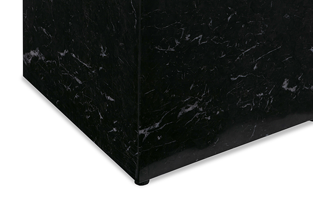 Stage Marble Plinth - Black Marble - Sure to Impress