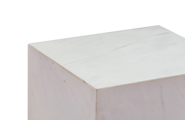 Stage Marble Plinth - White Marble - Sure to Impress