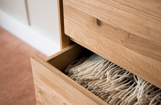 Harmony 4 Drawer Chest - Oak - One of a Kind