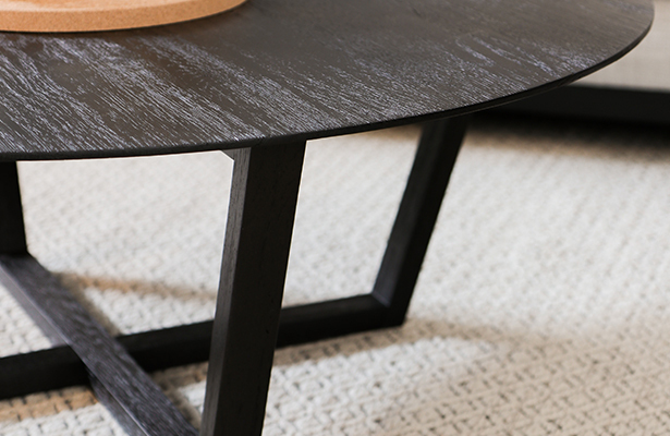 Form Coffee Table - Black - One of a Kind