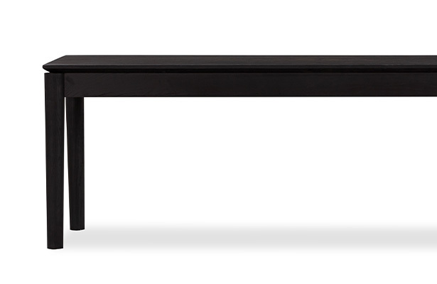 Gather Dining Bench 180Cm - Black - One of a Kind