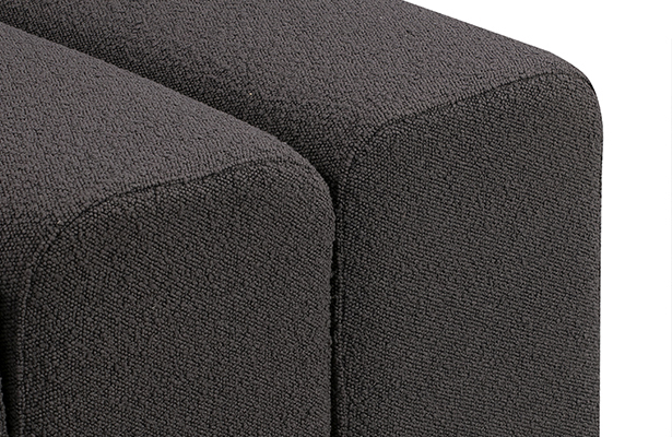 Niche Ottoman Large - Copenhagen 101 Charcoal - Unique Design