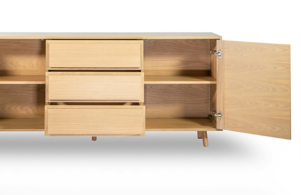 Waver Sideboard 180cm - Oak - The Best of Both Worlds