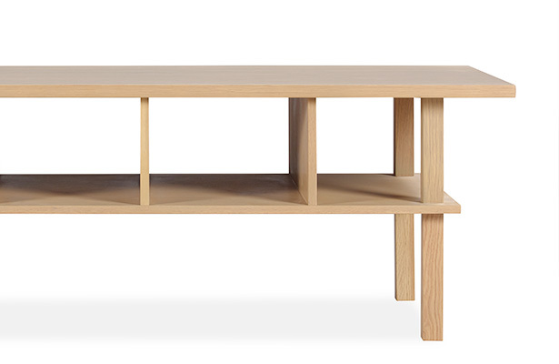 Divide Coffee Table - Oak - Durability and Style