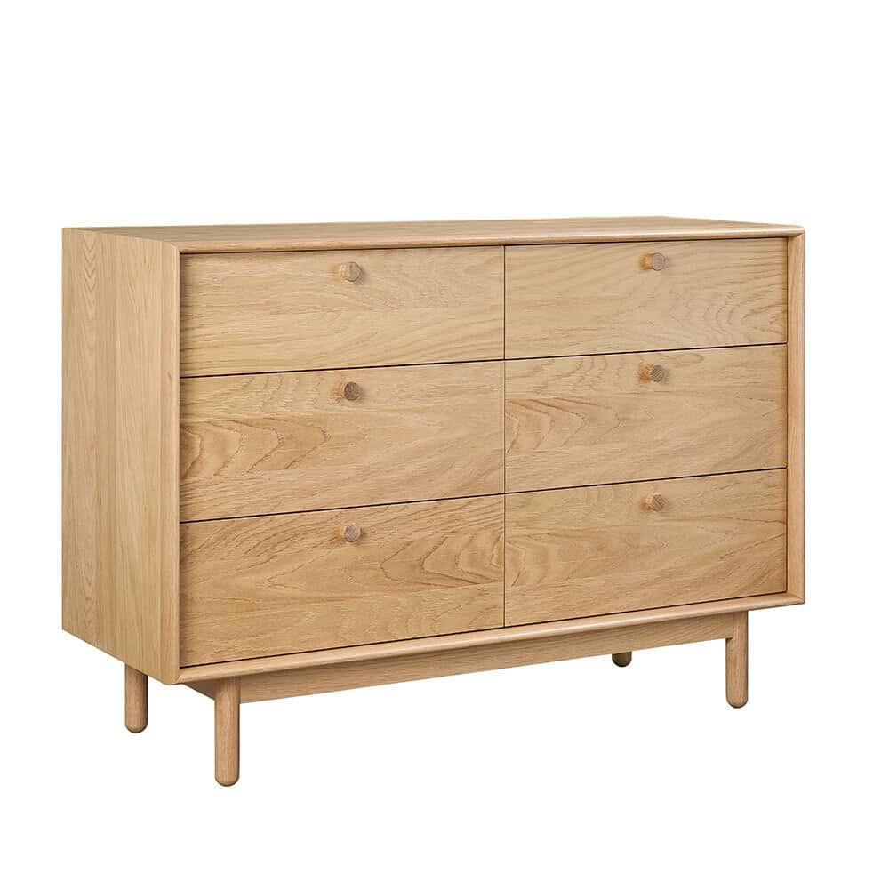 Akira 6 Drawer Chest - Oak