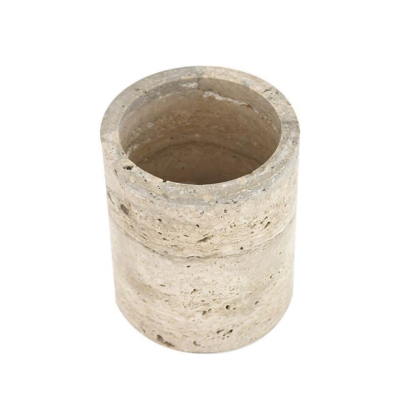 Travertine Vase