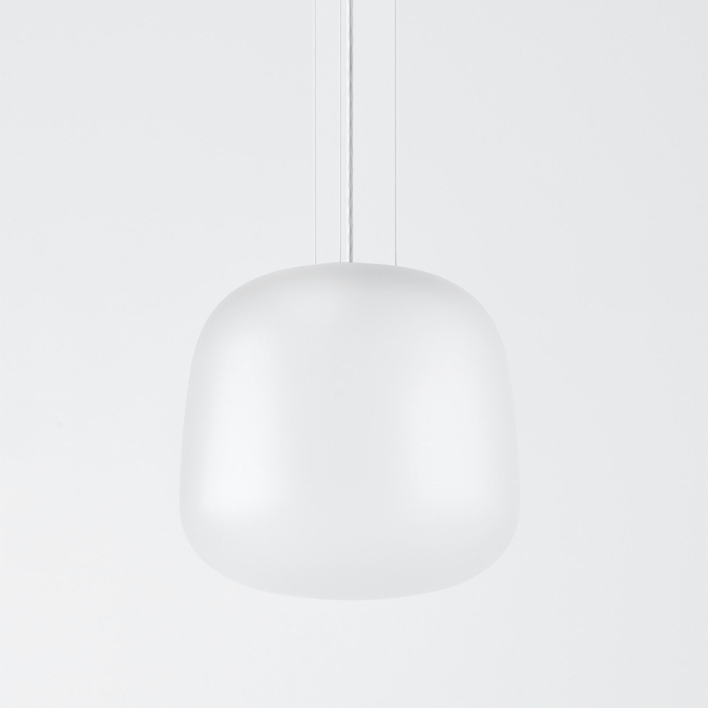 AB Large Pendant - Frosted Clear