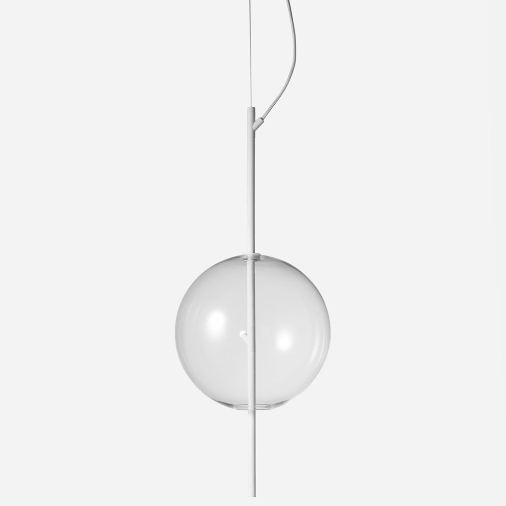 Point Large Pendant - White