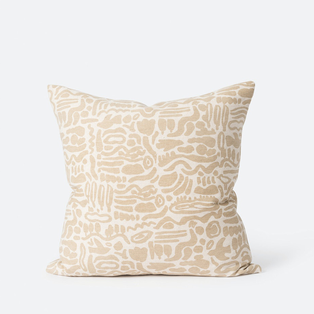 Nomad Cushion - Artichoke/Natural