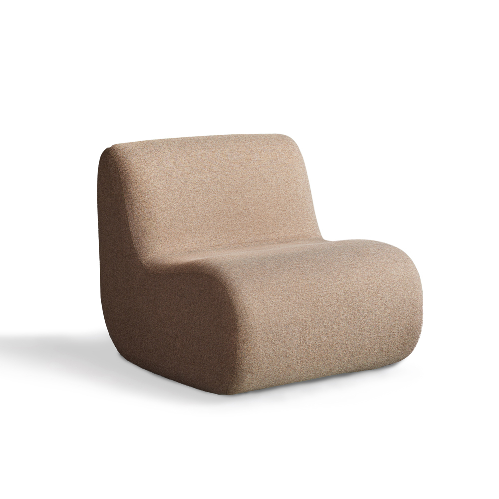 Bread Lounge Chair - Brown Gabriel Medley 61003