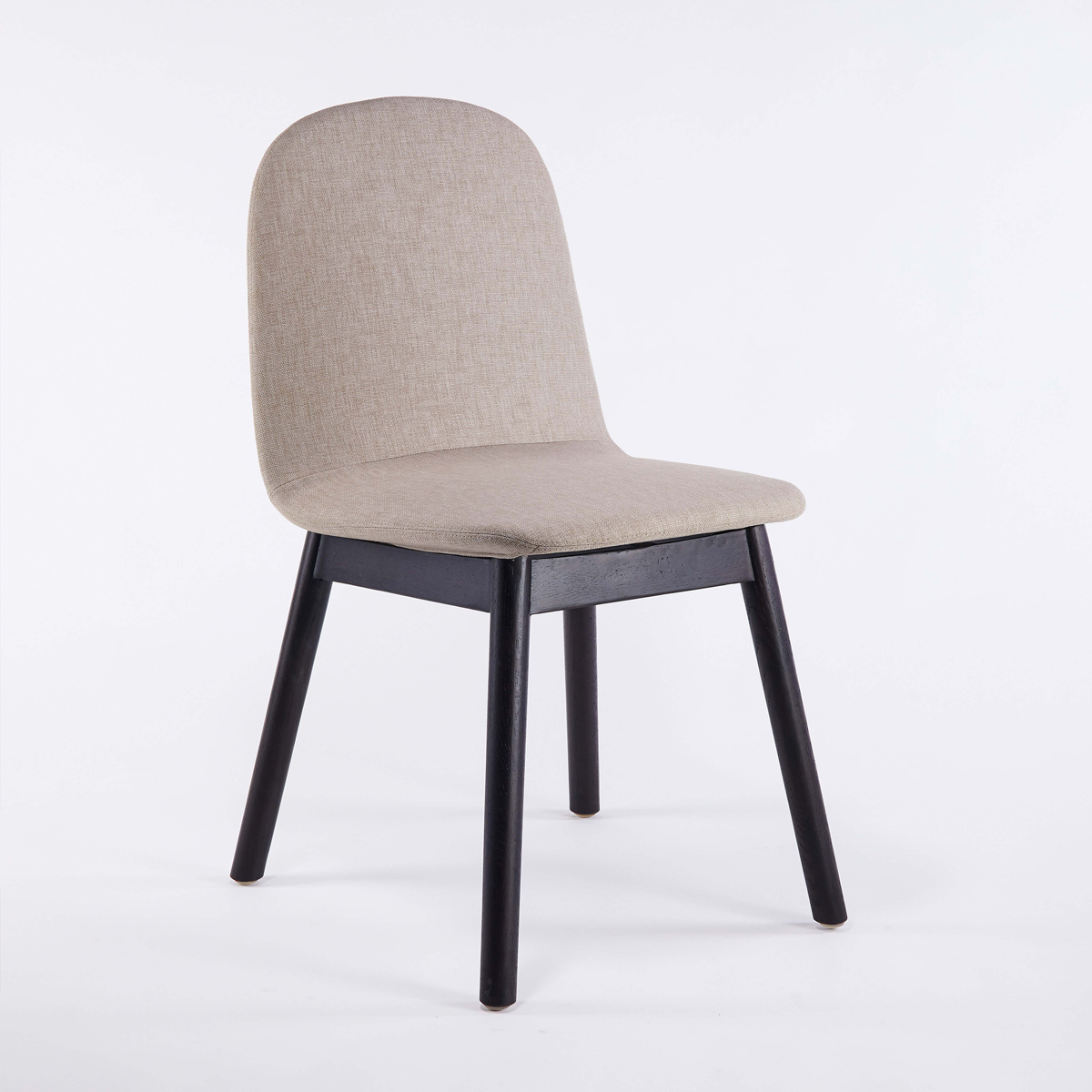 Bunny Dining Chair - Beige / Black