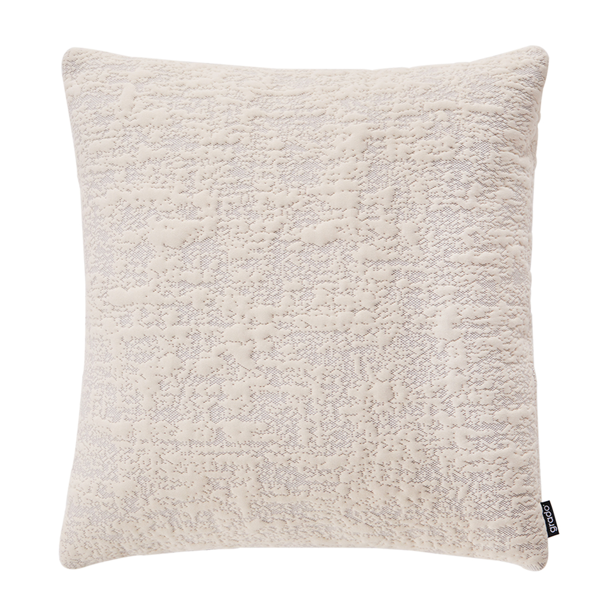 Glacier Square Cushion - Cream