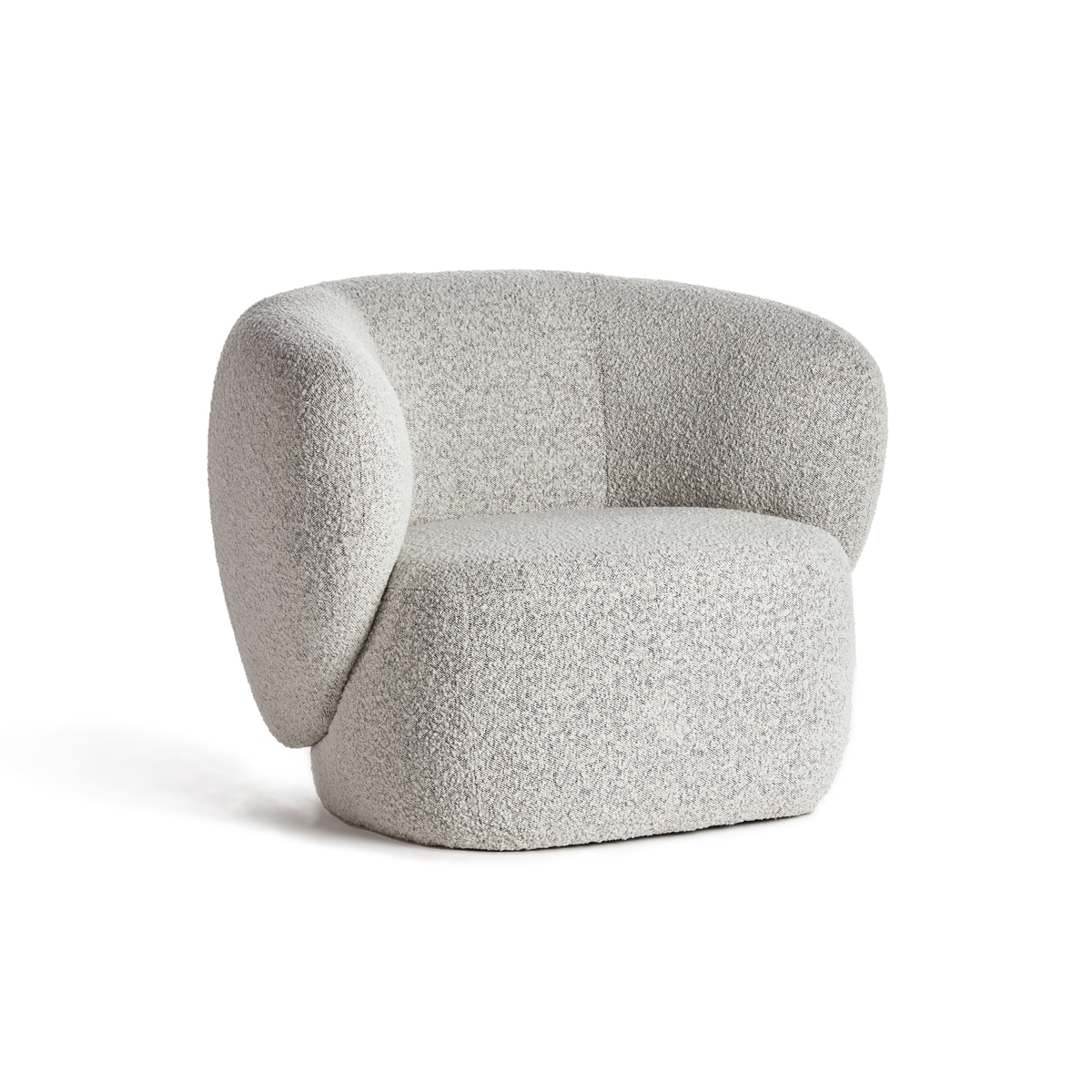 Swell Armchair - Maya Grey Boucle