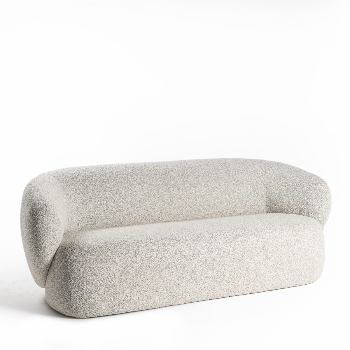 Swell 3 Seater Sofa - Maya Grey Boucle