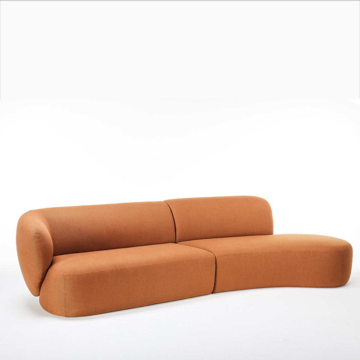 Swell Chaise Sofa - Terracotta NA71