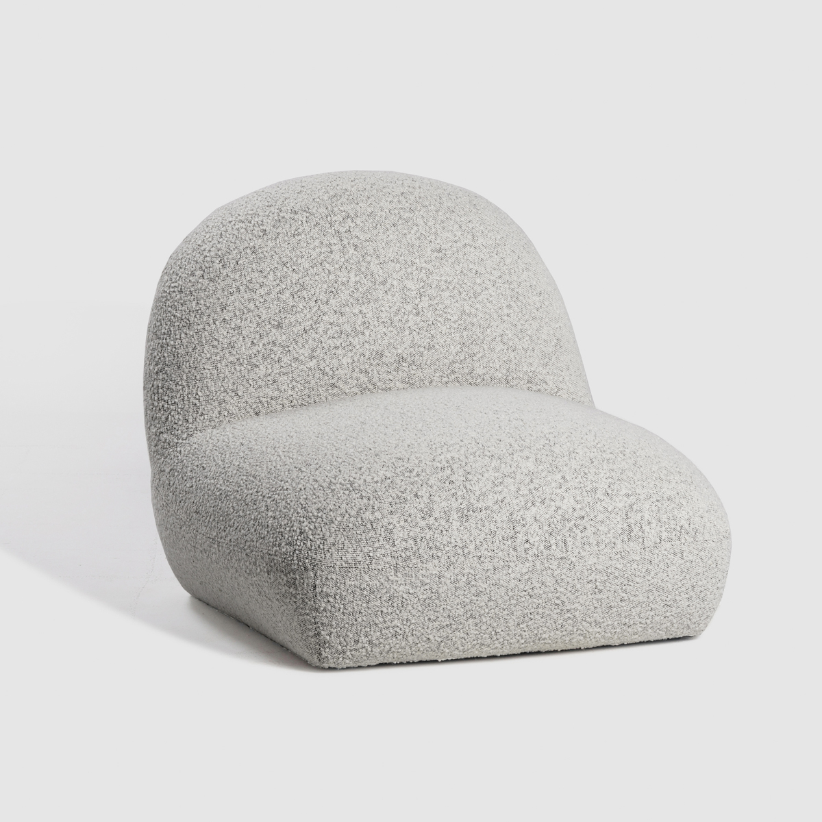 Tangyuan Lounge Chair - Maya Grey Boucle