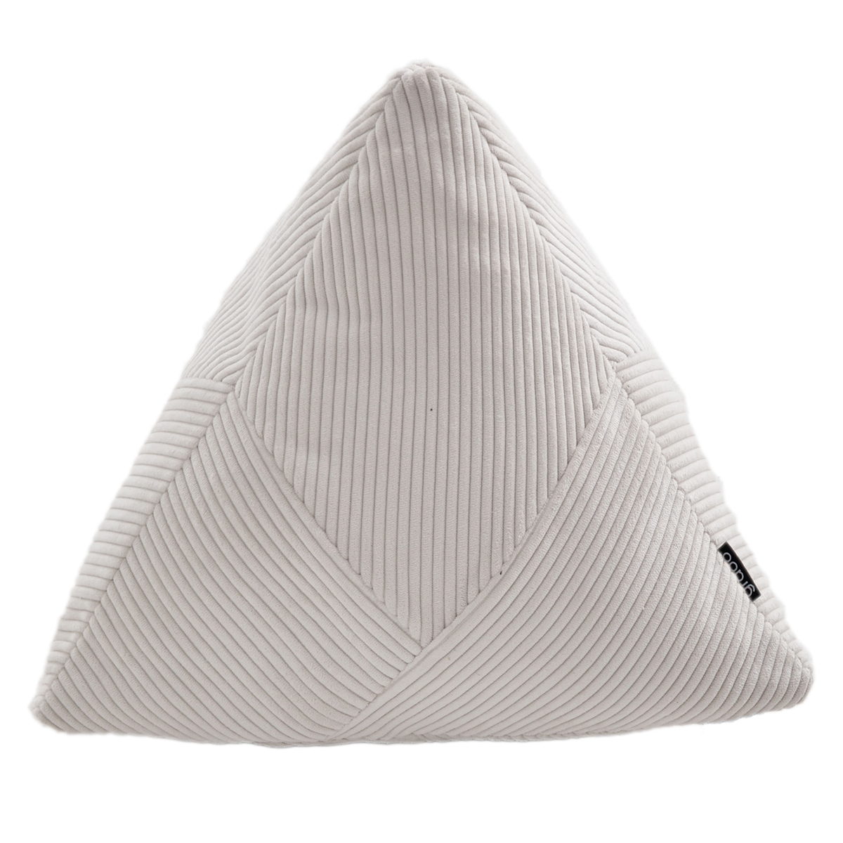 Triangle Zong Cushion - Natural Corduroy