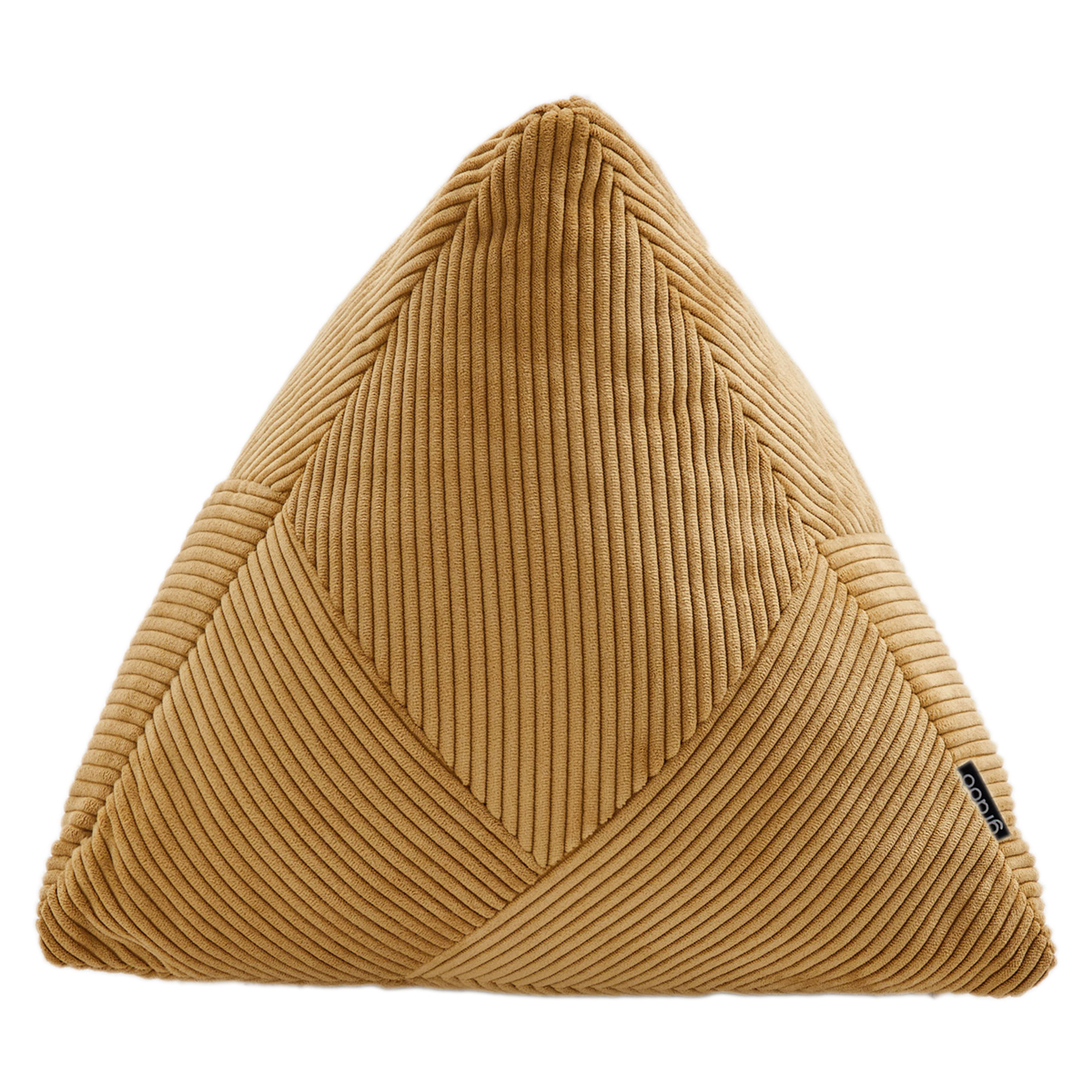 Triangle Zong Cushion - Mustard Corduroy