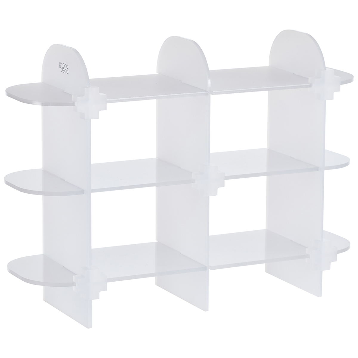 Acrylic Desk Shelf - Snow