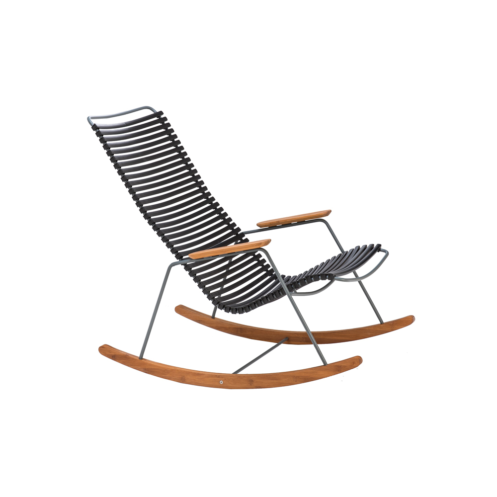 Click Outdoor Rocking Chair - Black