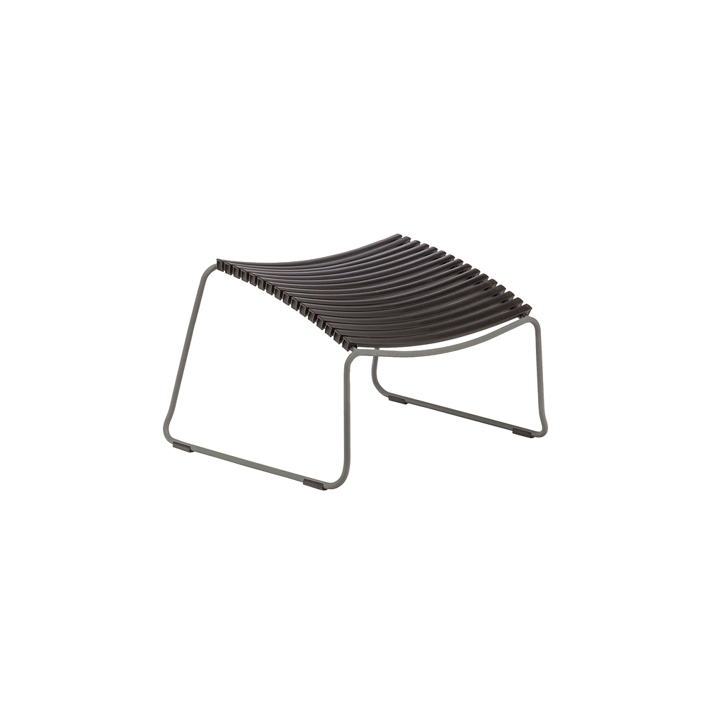 Click Outdoor Footrest -  Black