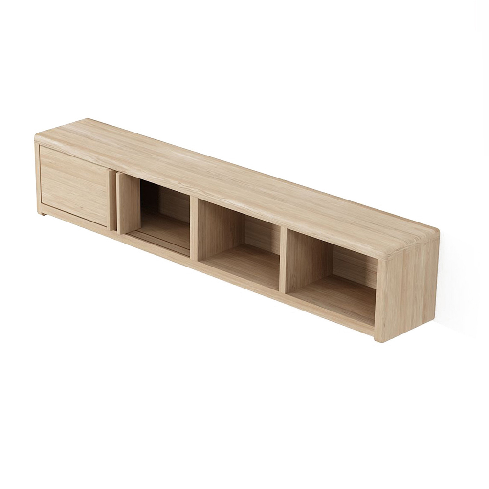 East Desk Module - Oak