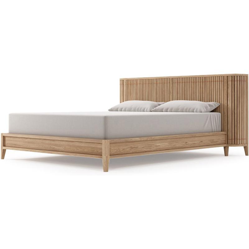 Koppar King Bed - Patina Oak