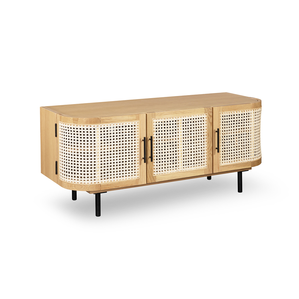 Embrace Rattan Entertainment Unit 120cm - Natural