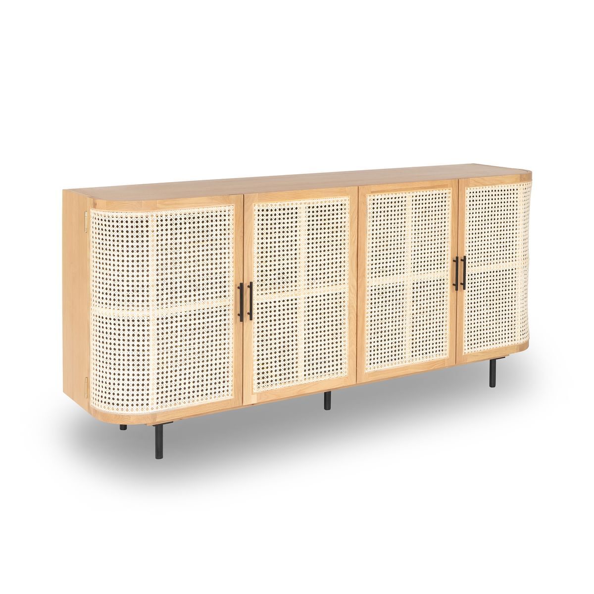 Embrace Rattan Sideboard 180cm - Natural